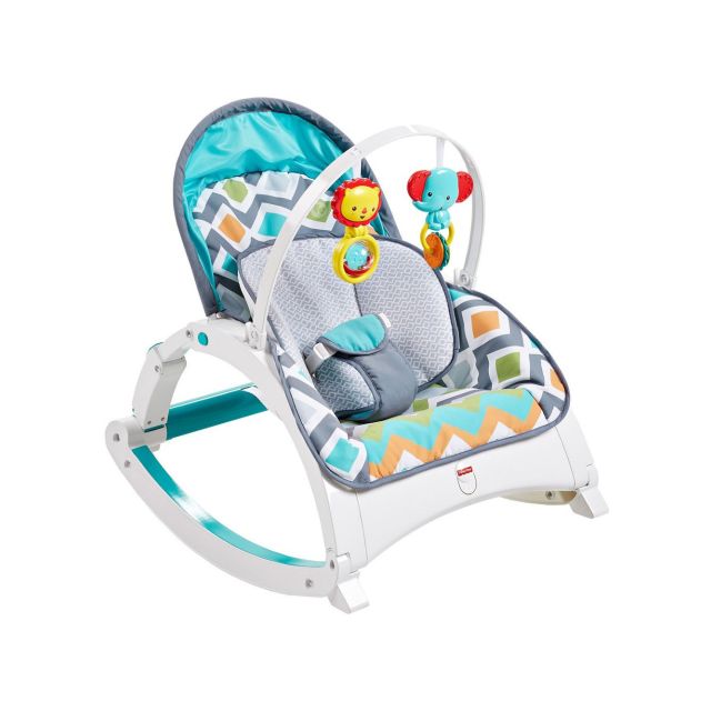 Fisher Price - Mecedora para Bebé 3 en 1 Etapas de Crecimiento