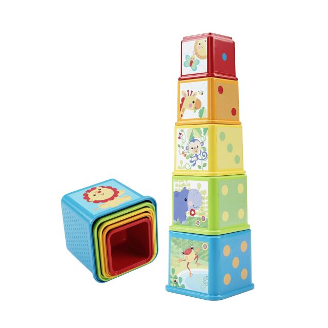 Fisher Price - Bloques Apila y Explora 6m+