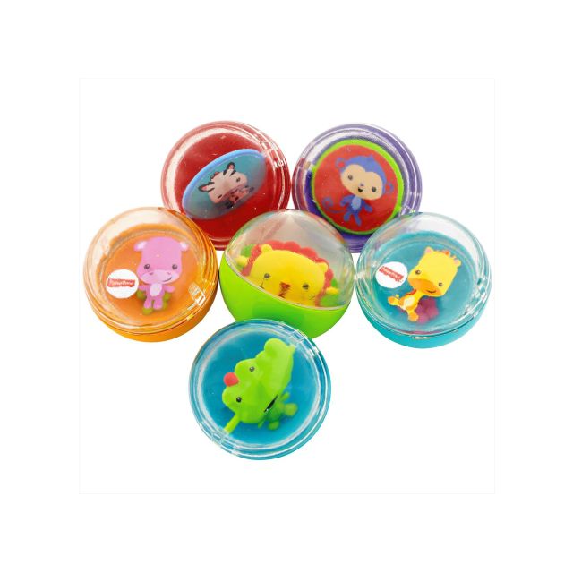 Fisher Price - Pelotas de Animalitos Giratorios