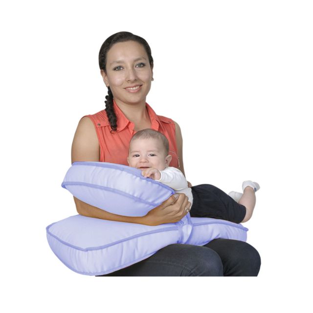 Maternelle - Doble Almohada de Lactancia Lila