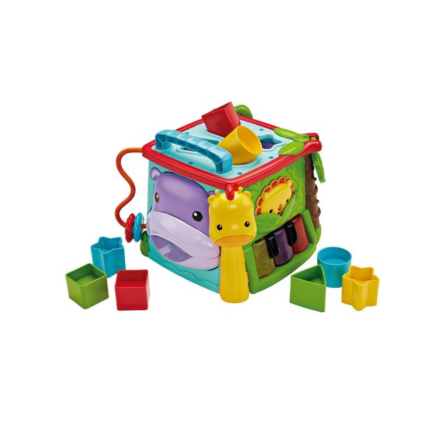 Fisher Price - Cubo Musical Juega y Aprende Bilingüe