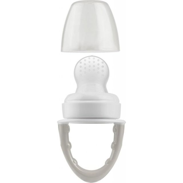 Chupón Alimentador de Silicona para Bebé Fresh Firsts Gris Brown´s