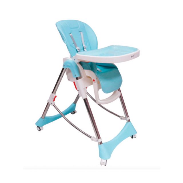 Silla de comer regulable Vaifer EB622 Celeste - Ebaby