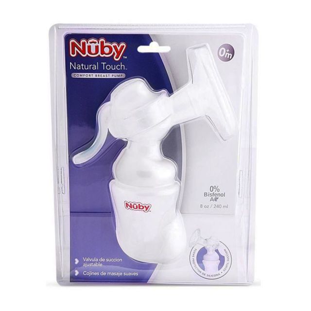 Succionador de leche materna Sacaleches Manual + Recipiente - Nuby