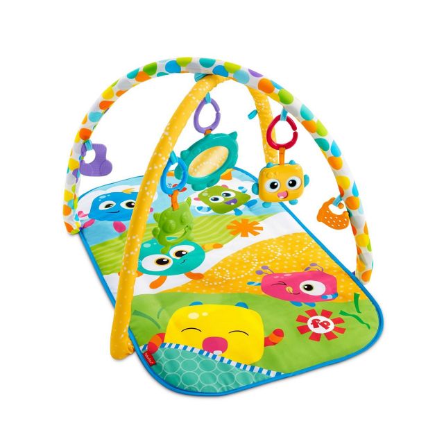 Fisher Price - Gimnasio para Bebés Mini Mounstruos