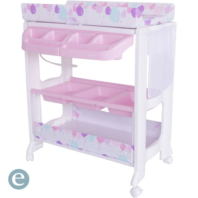 Bañera Natiel Globos Rosados - Ebaby