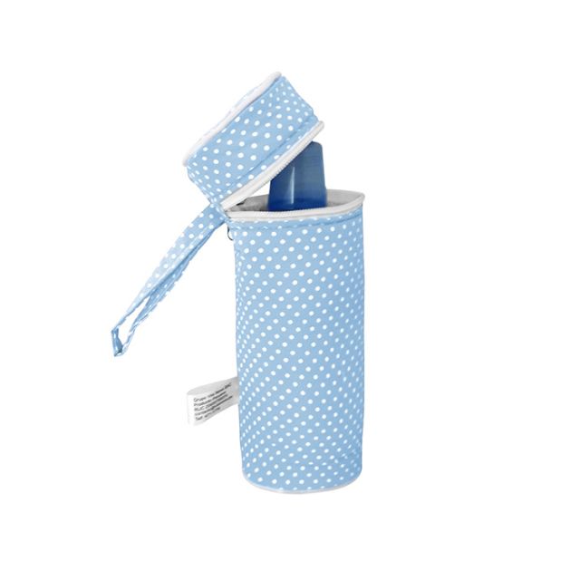 Porta biberón de bebé Celeste Bolitas Sweetie