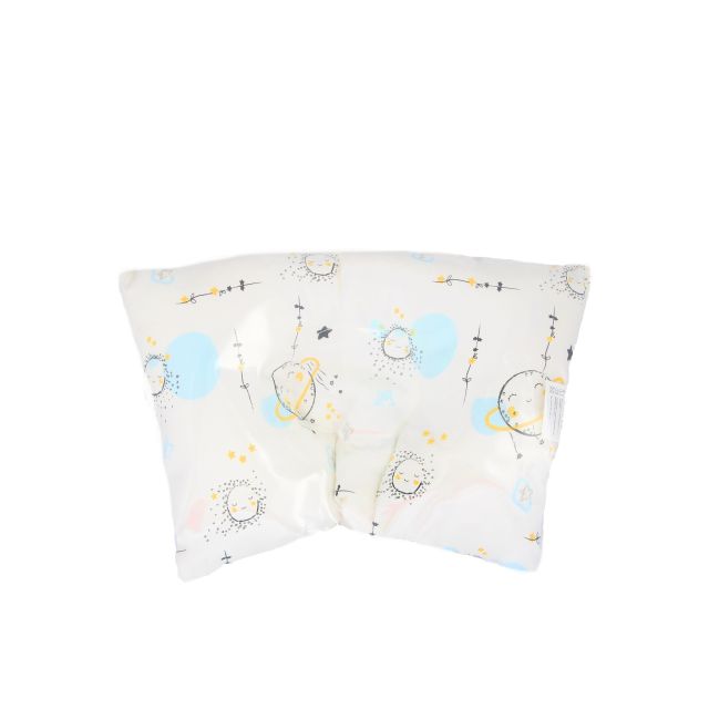 Maternelle - Almohadita Anti-Cabeza Plana Celeste Luna Universo