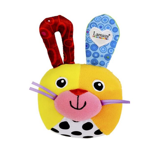 Lamaze - Peluche Sonaja Conejito Risitas