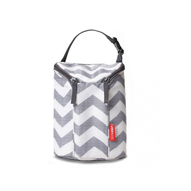 Skip Hop - Porta Biberones Térmicos Chevron