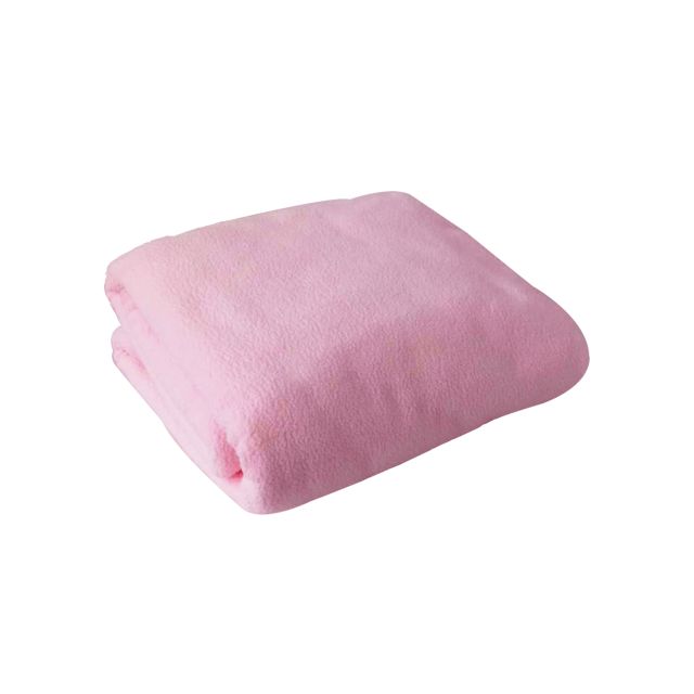 Manta Polar Carnero Ribete 84x95cm Rosado - Sweetie