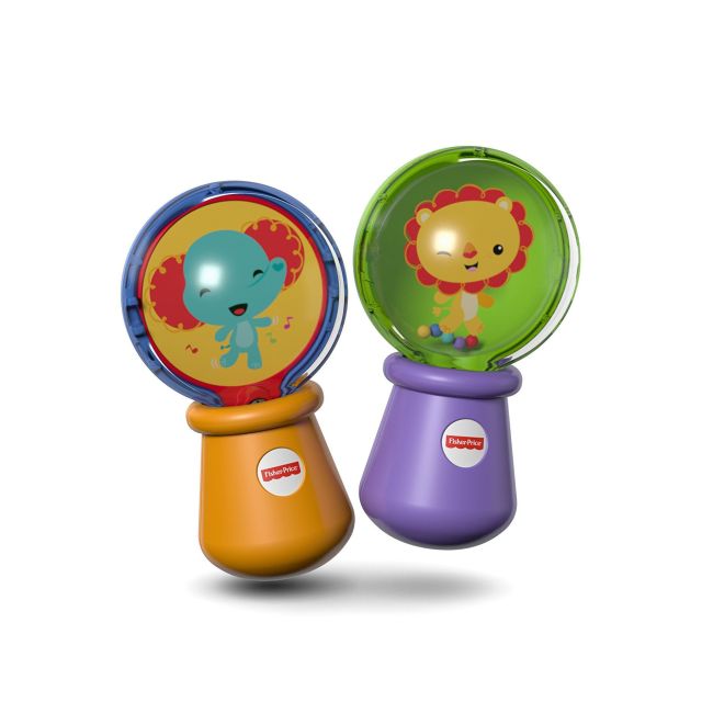 Fisher Price - Sonaja para Bebé Maracas Animalitos
