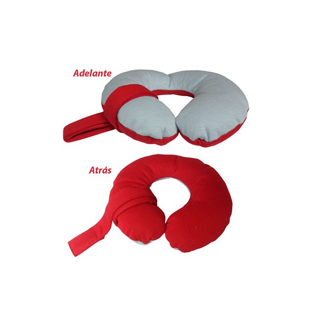 Maternelle - Collarín Cervical para Bebés Rojo y Plata