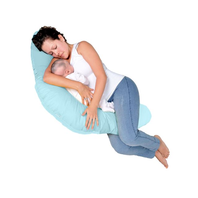 Maternelle - Cojin de descanso Pre y Post Natal Celeste