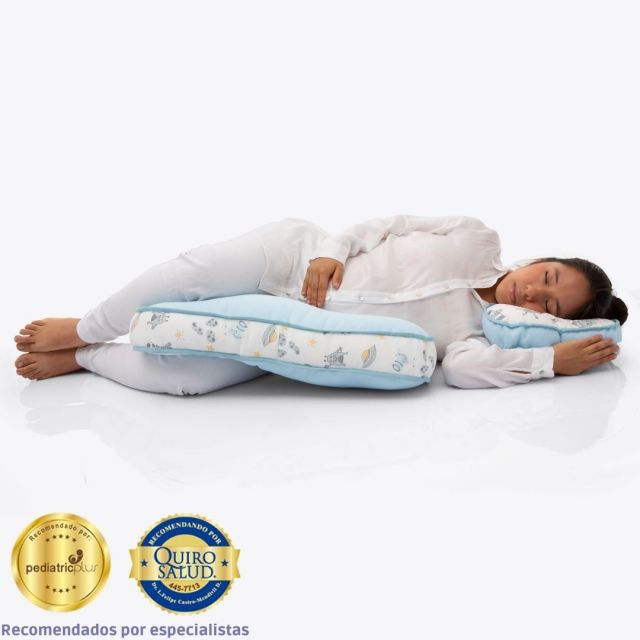 Maternelle - Doble Almohada de Lactancia Celeste espacial