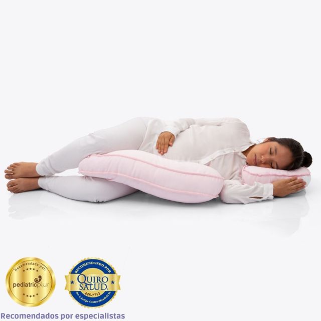 Almohada + Cojín Rosa para Lactantes y Gestantes Maternelle
