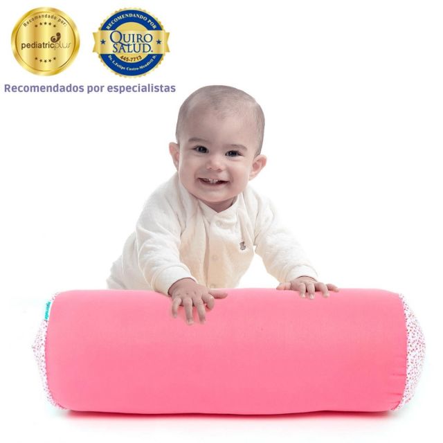 Maternelle - Rodillo para Estimulación Fucsia Flores