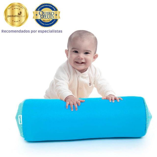 Maternelle - Rodillo para Estimulación Turquesa Rayas