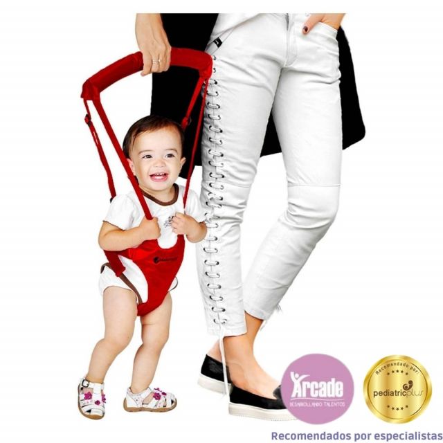 Maternelle - Arnés Primeros Pasos Rojo