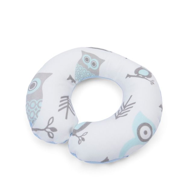 Maternelle - Collarín Cervical para Bebés Celeste Búhos