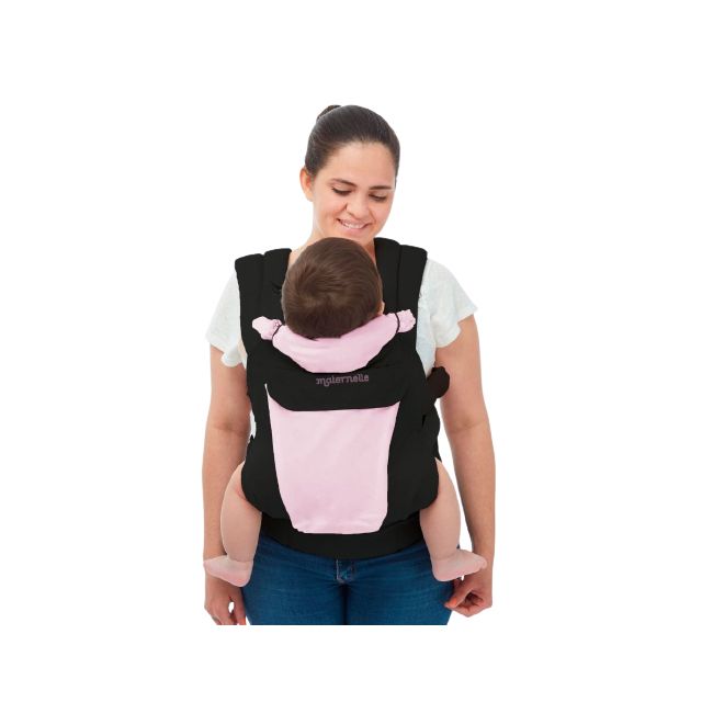 Maternelle - Portabebes Canguro Ergonómico 4 en 1 Rosado