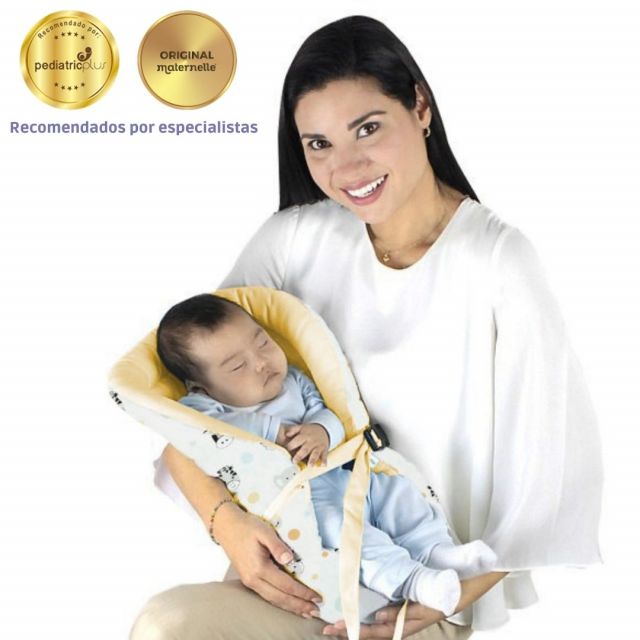 Maternelle - Cojín ergonómico AMARILLO ZOO