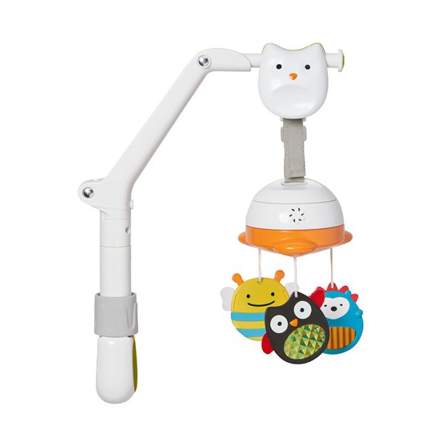 Skip Hop - Móvil Musical de Viaje 3 en 1 Buho