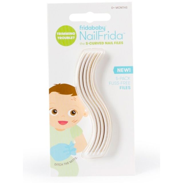 NailFiles Lima de Uñas Curva Pack x5 - FridaBaby
