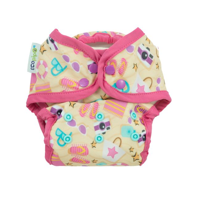 Ecopipo - Pañal Regulable  Ecológico Reutilizable  de Natación Playa