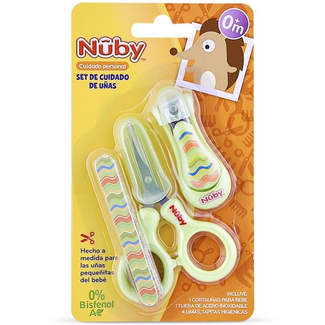 Set para Uñas de Bebés Verde 0m+ - Nuby