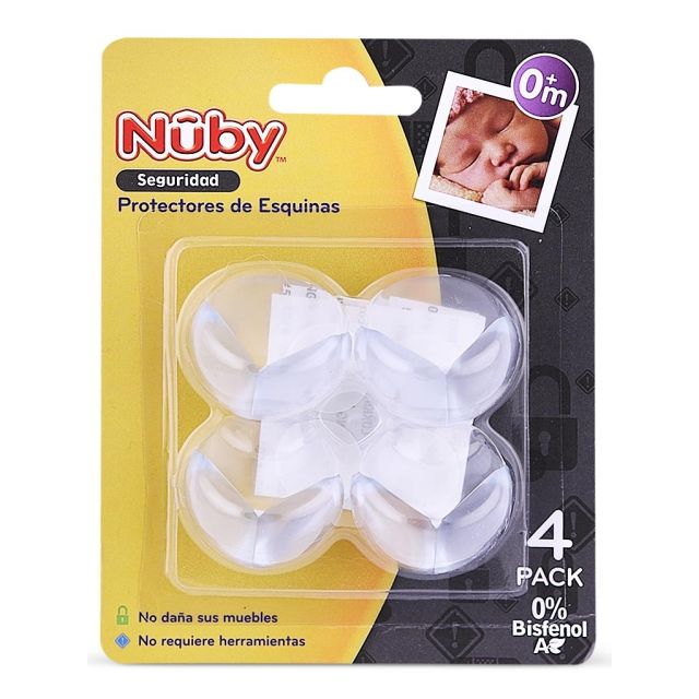 Nuby - Protector De Esquinas Pack x4