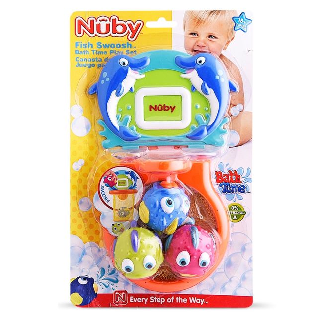 Nuby - Juego Canasta de Baño