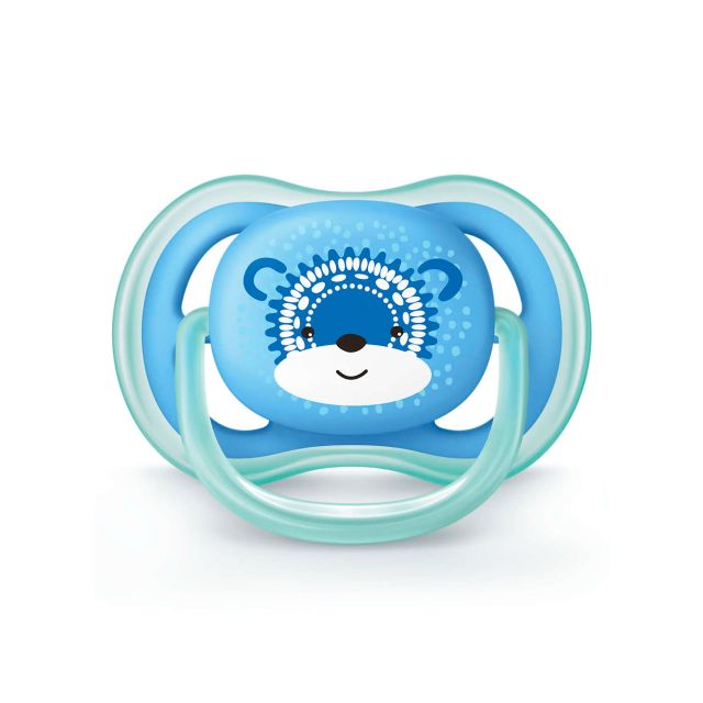 Avent- Oso Ultra Air 6-18m Silicona Ultrasuave Niño Chupones