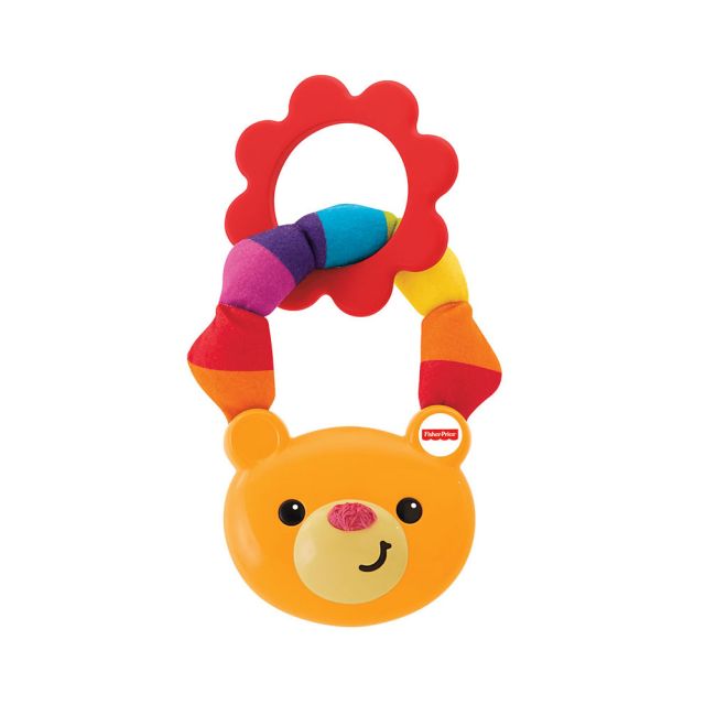 Sonajero Mordedor para Bebés de 0 meses Osito Risitas Fisher Price