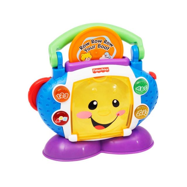 Fisher Price - Toca CD Musical de Juguete para Bebés 6m+