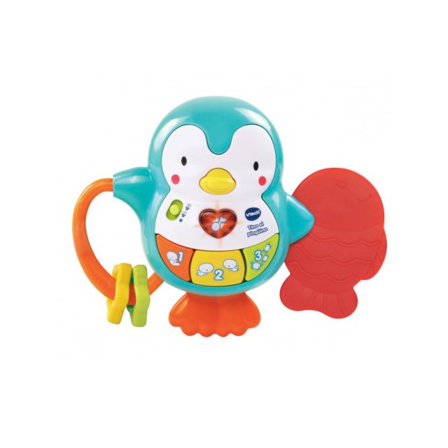 Pack Juguete Musical + Sonajero + Mordedor para Bebés Vtech