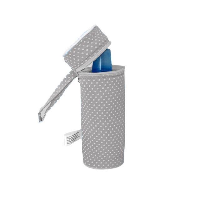 Porta biberón de bebé Plomo Bolitas Sweetie