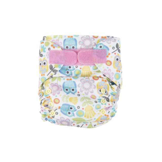 Ecopipo - Pañal Ecológico Reutilizable Unitalla Rosado Buhos