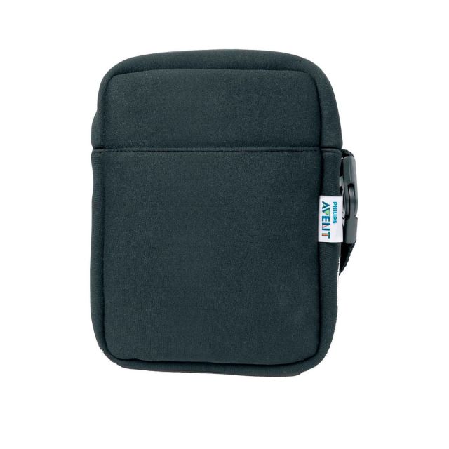 Avent - Portabiberones Therma Bag Negro