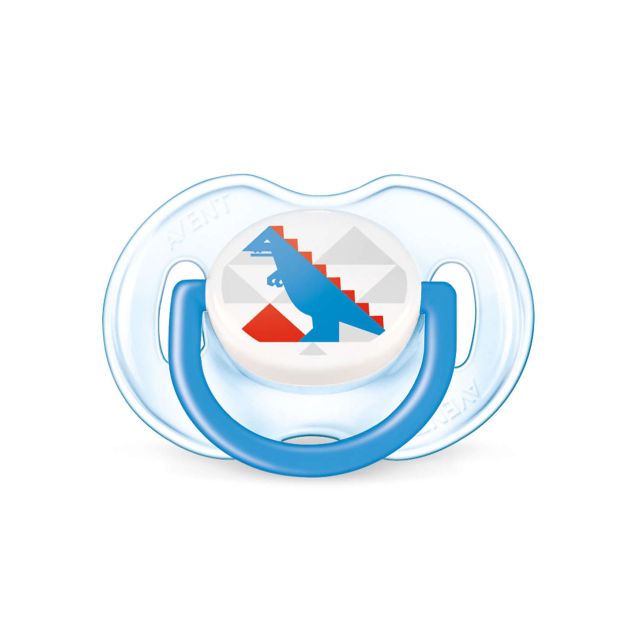 Philips Avent - Chupón Anatómico para Bebés 0 a 6 meses Dinosaurio