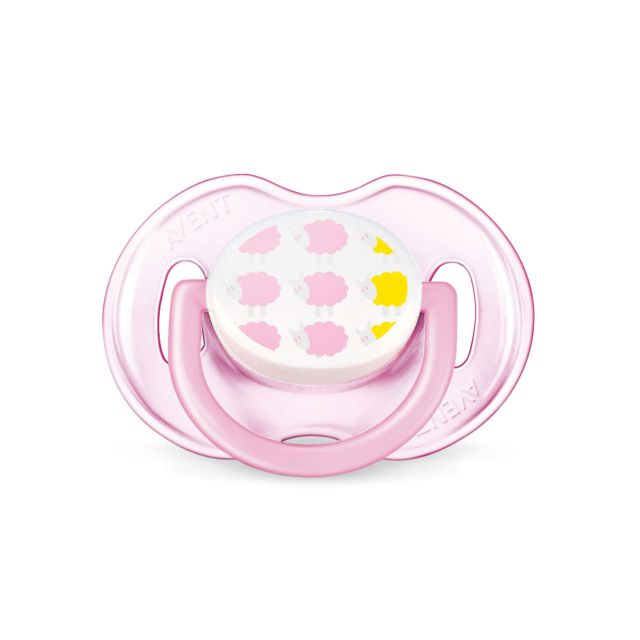 Philips Avent - Chupón Anatómico para Bebés 0 a 6 meses Ovejitas