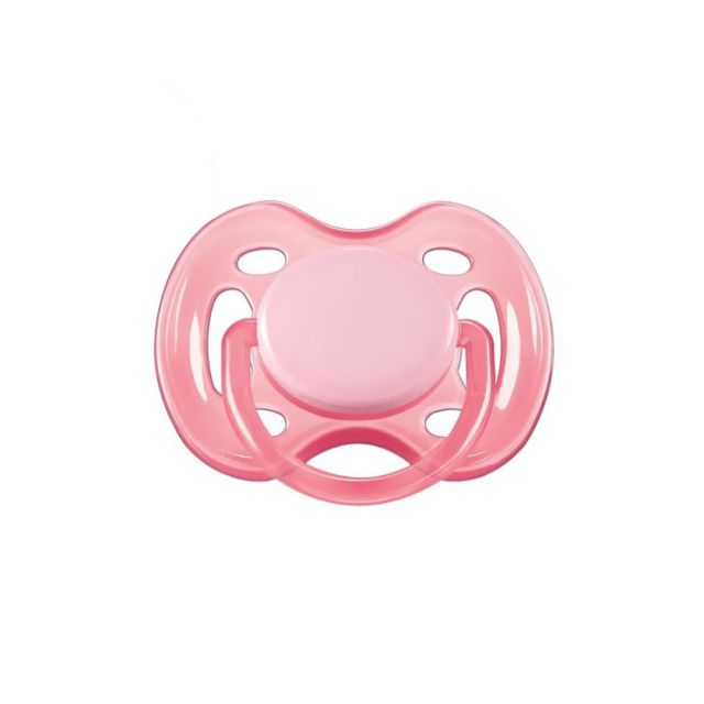 Avent - Chupón Free Flow para Bebés 0-6m Rosa