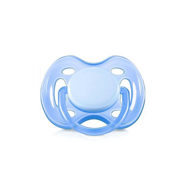 Avent - Chupón Free Flow para Bebés 0-6m Azul