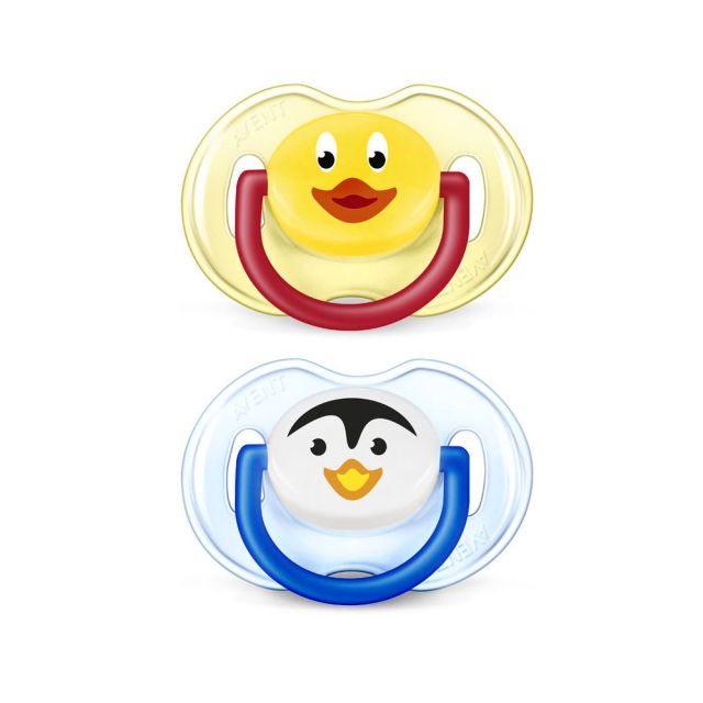 Avent - Chupón  BPA Free Animalitos para bebé de 0-6m 