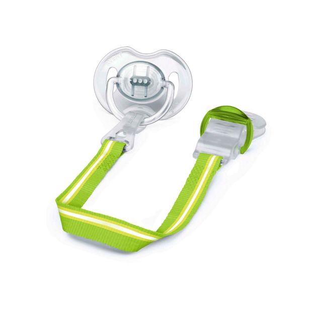 Philips Avent - Clip para Chupón Verde