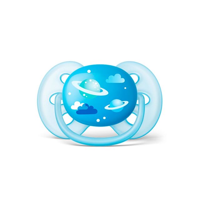 Avent - CHUPON ULTRA SOFT 6-18M NIÑO 1P ESPACIAL