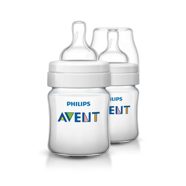 Philips Avent - Pack 2 Biberones para Bebés Classic+ 4oz / 125ml
