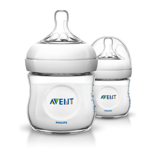 Philips Avent - SCF690/27 Pack 2 Biberones para Bebés Natural de 4oz / 125ml