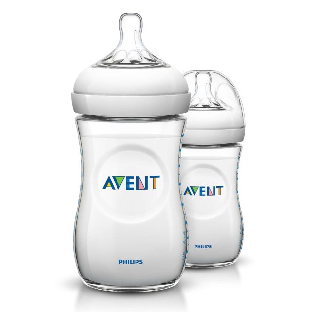 Philips Avent - SCF693/27 Pack 2 Biberones para Bebés Natural de 9oz / 260ml