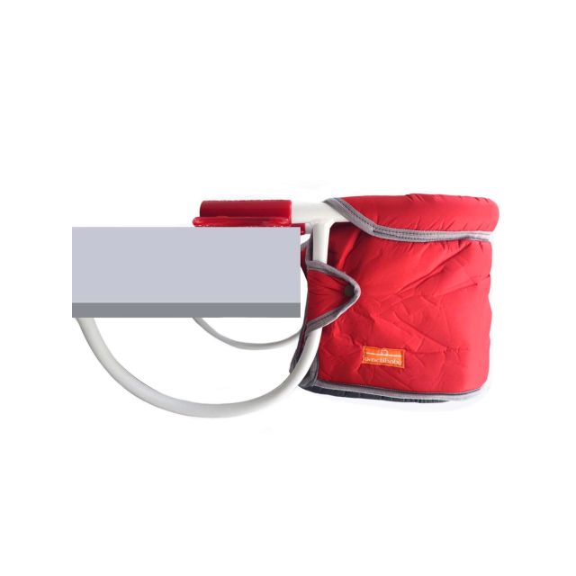 PractiBaby - Silla de comer portátil Rojo